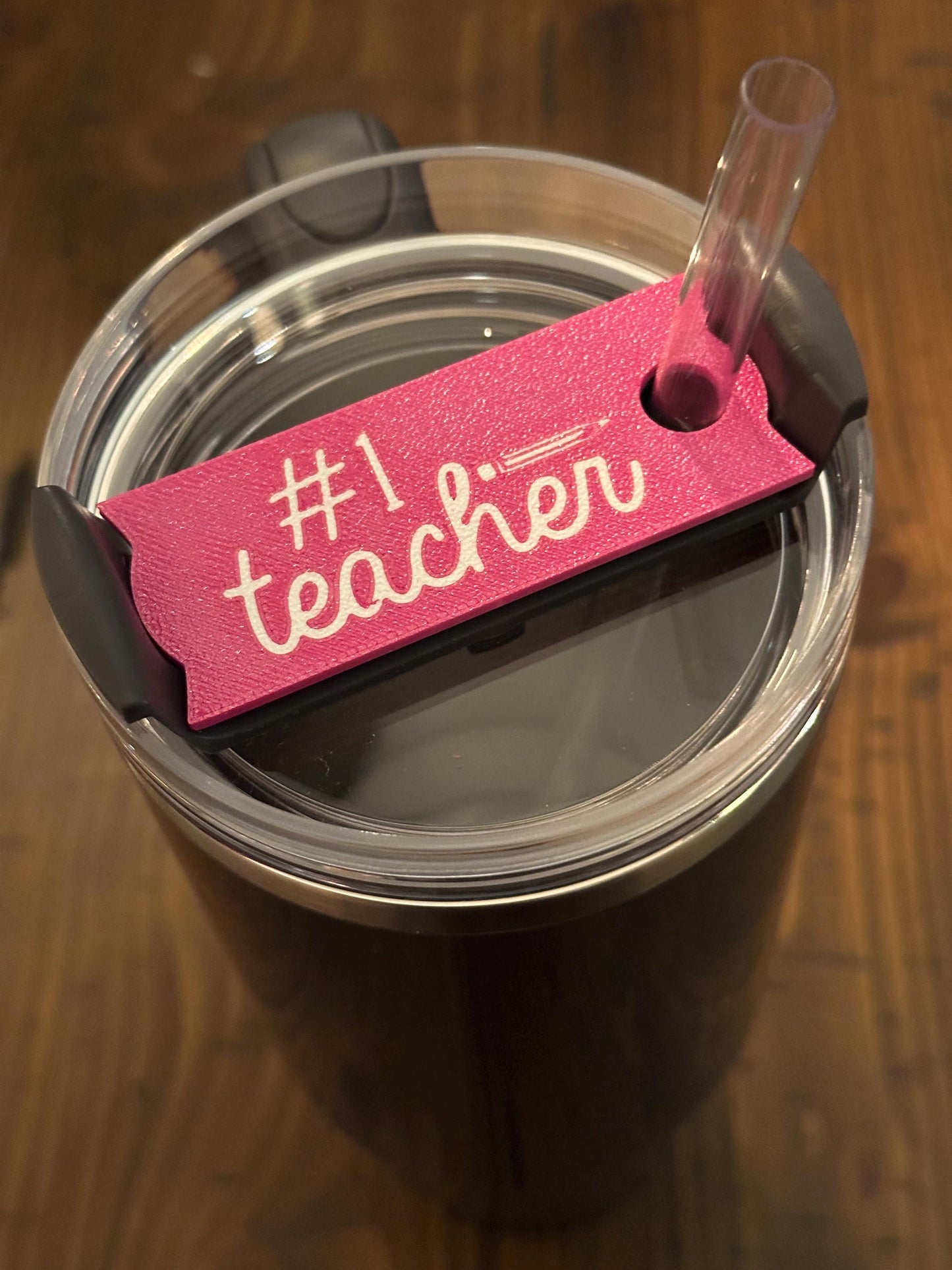 Teacher Tumbler Topper for Stanley 40oz | Custom Durable Lid Accessory Gift for Educators & Teachers