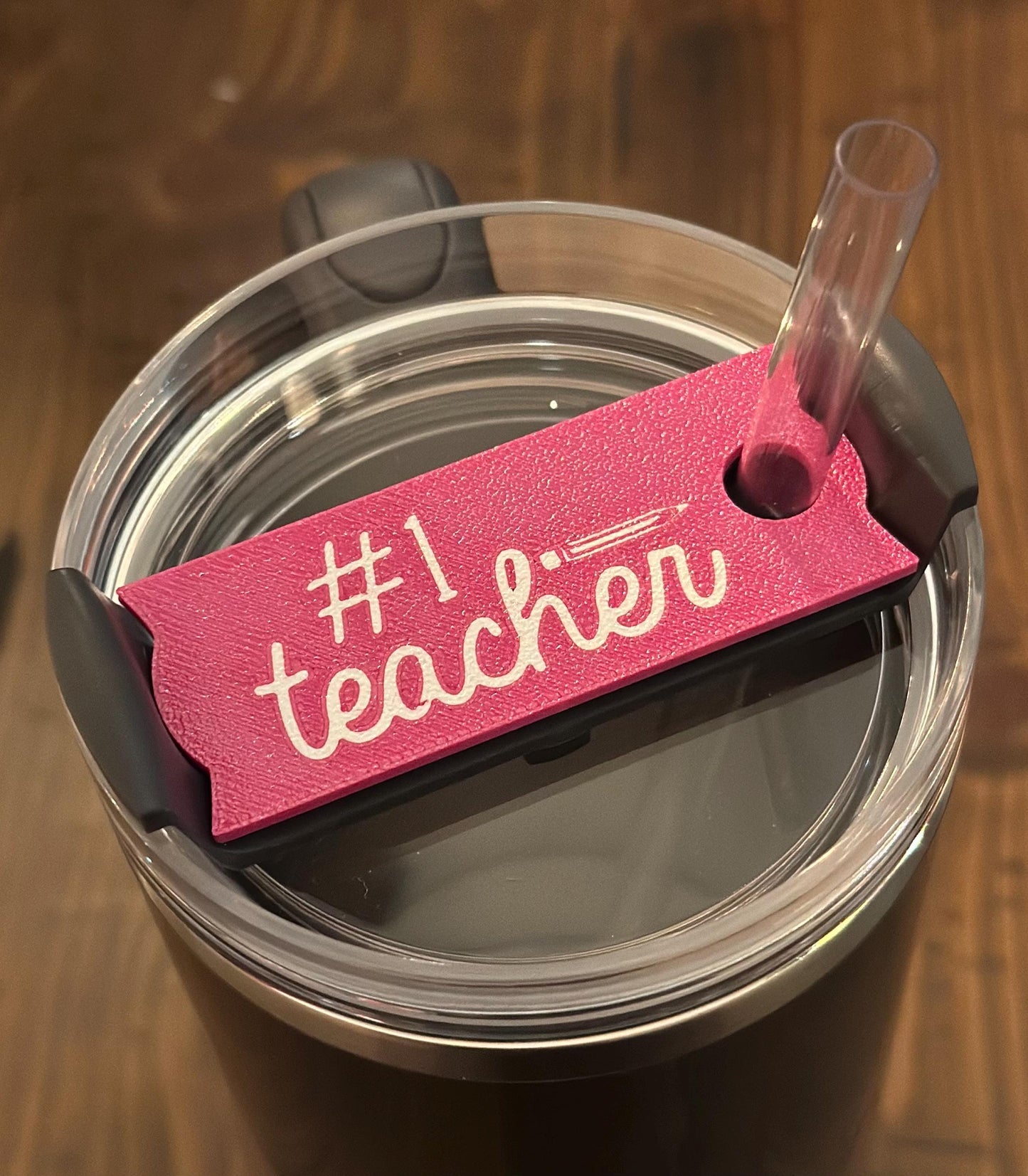 Teacher Tumbler Topper for Stanley 40oz | Custom Durable Lid Accessory Gift for Educators & Teachers