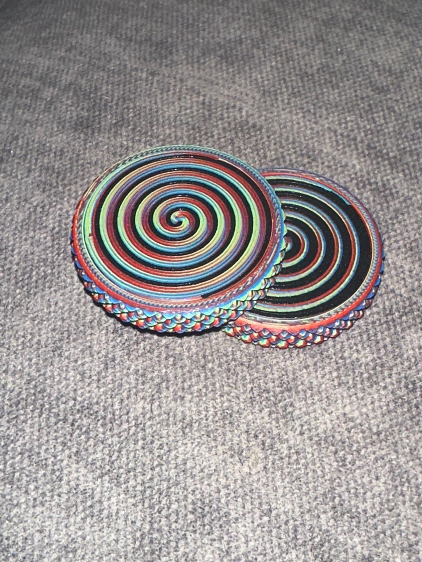 OG Flipster | Haptic Coin Flip | Magnetic Fidgets | EDC Flip Tricks | Dual Sided (Loud Side/Quiet Side) | Magnetic Sliding Premium Fidget