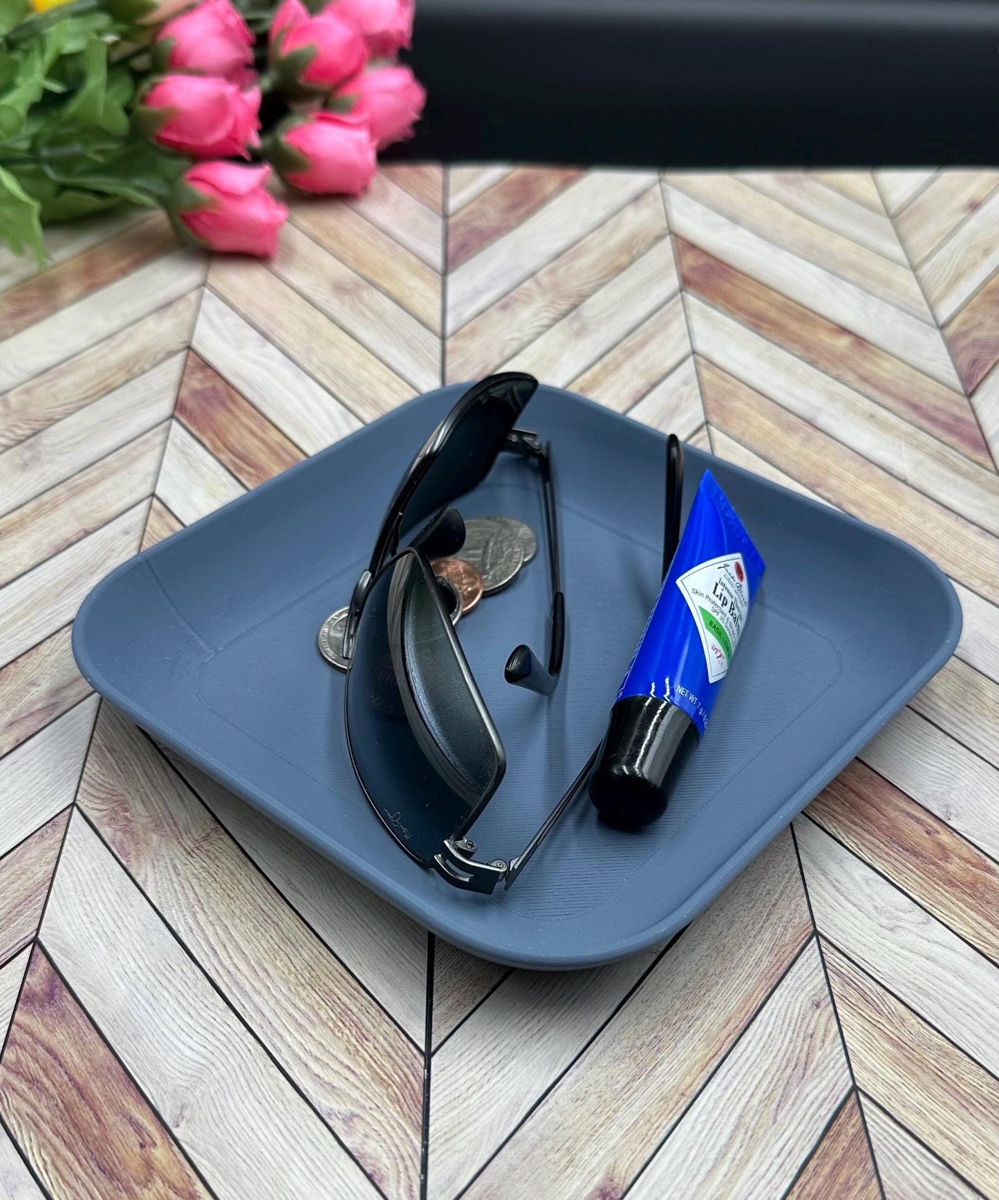 Minimalist Small Catchall Tray for Keys/Jewelry Organizer - Stylish Gift for Minimalist Homes & Entryway Décor