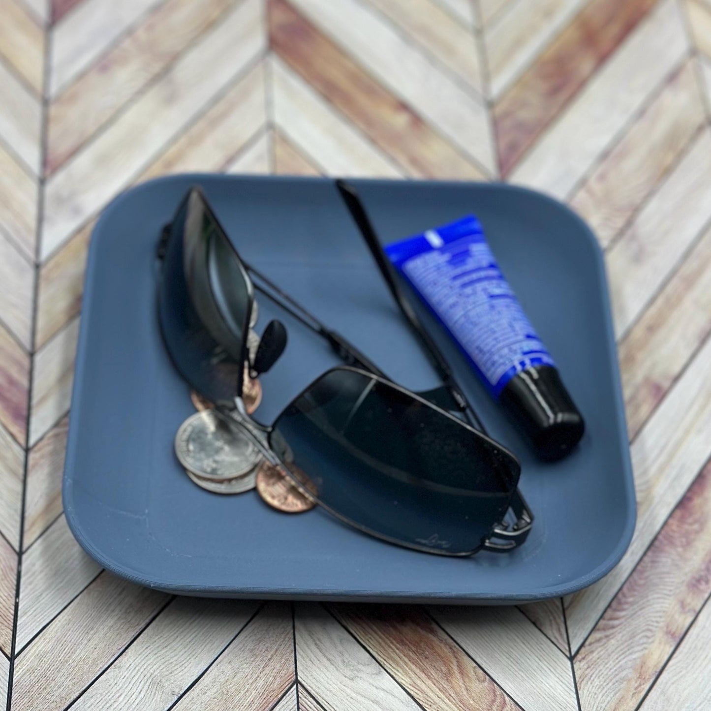 Minimalist Small Catchall Tray for Keys/Jewelry Organizer - Stylish Gift for Minimalist Homes & Entryway Décor