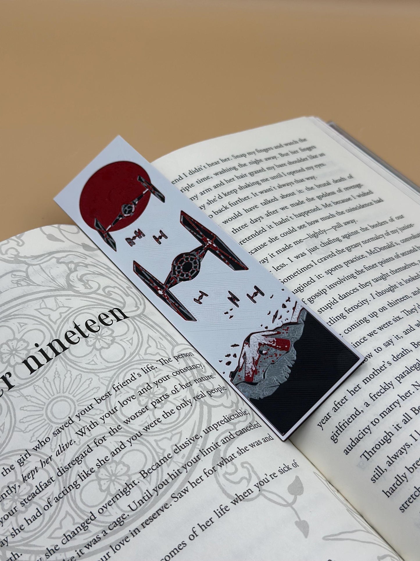 3D Printed Sci-Fi Bookmarks: Geeky Book Lover Gift Set