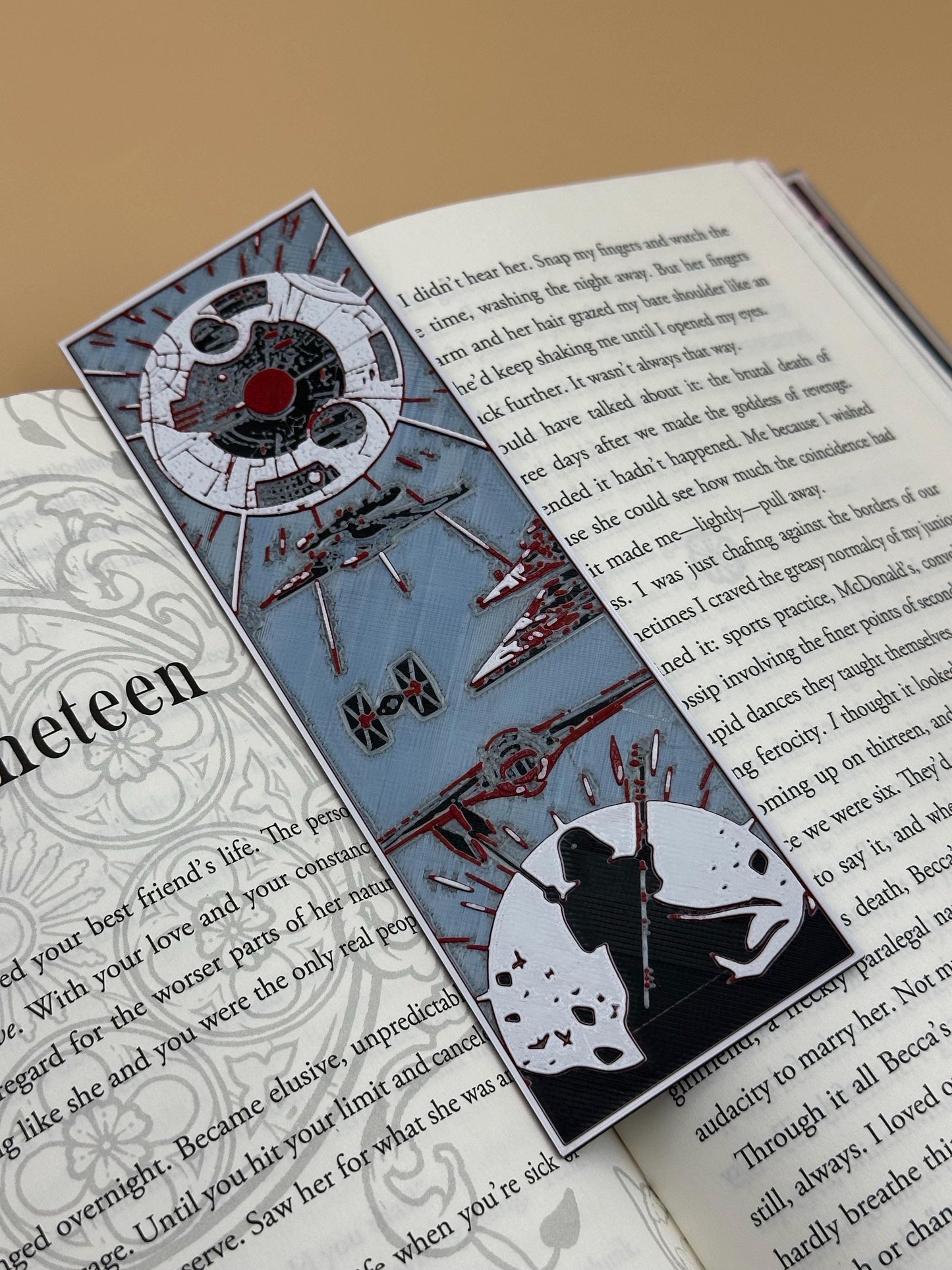 3D Printed Sci-Fi Bookmarks: Geeky Book Lover Gift Set