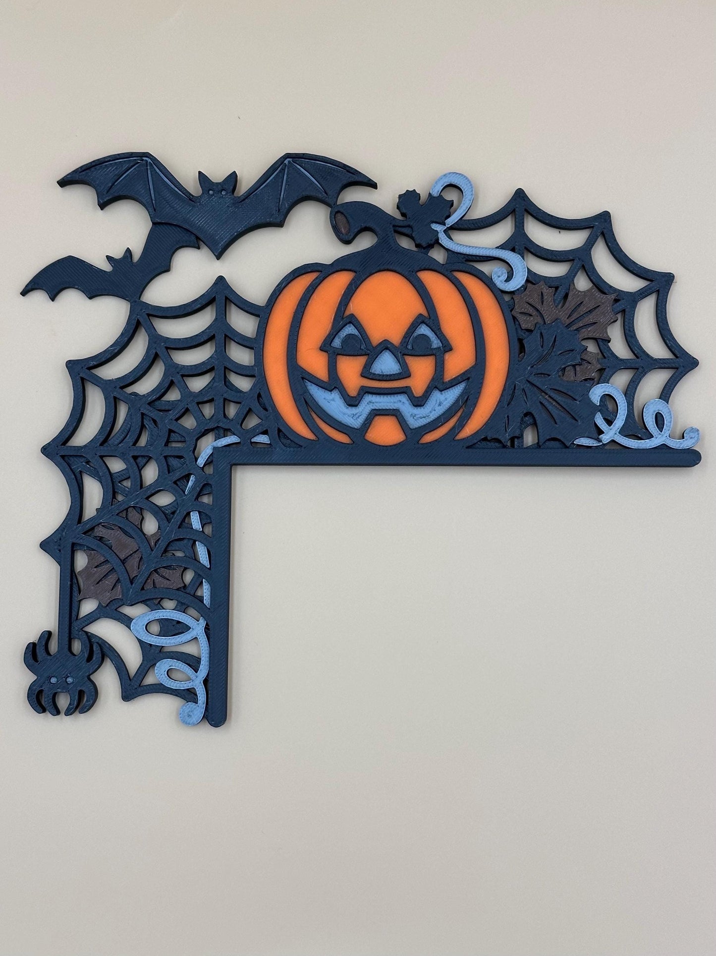 Spooky Halloween Door Corner Decoration: Autumn Party Accent
