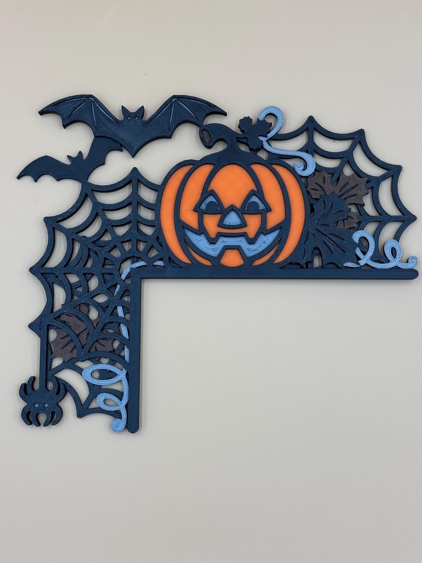 Spooky Halloween Door Corner Decoration: Autumn Party Accent