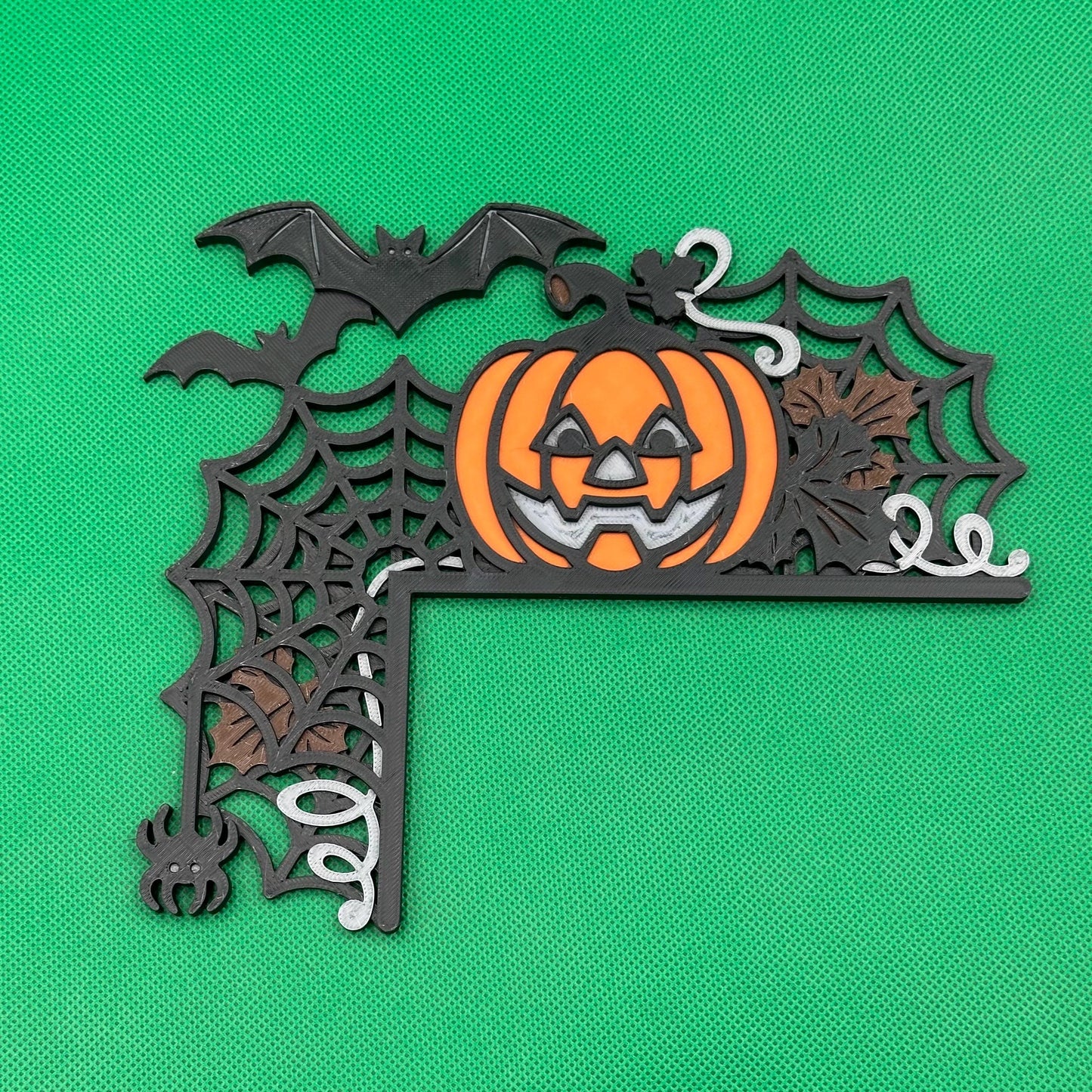 Spooky Halloween Door Corner Decoration: Autumn Party Accent