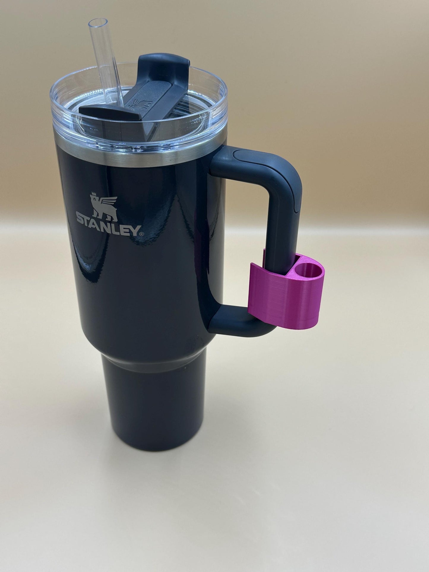 40oz Tumbler Lip Balm Holder: Cup Handle Attachment