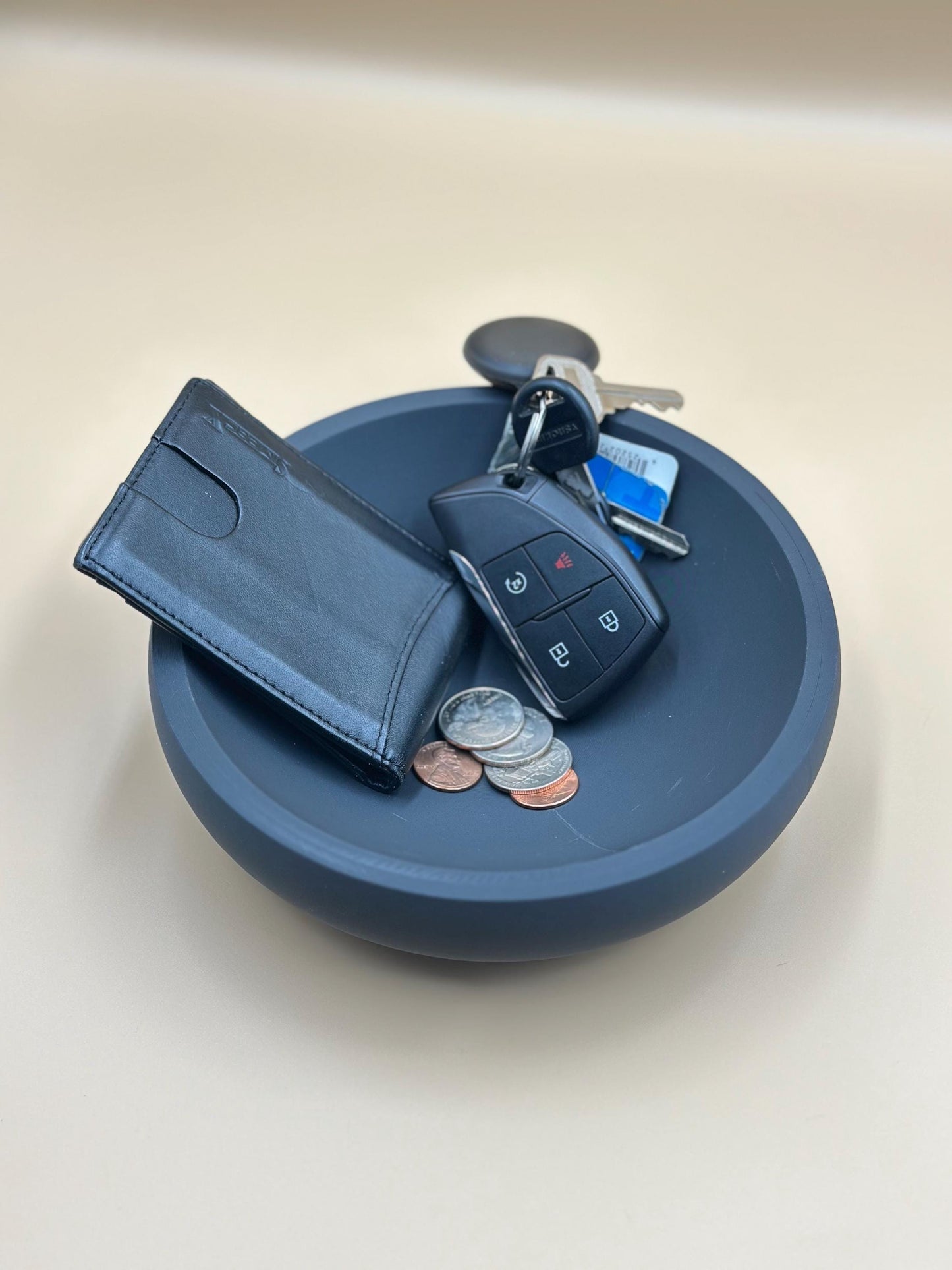 Catchall Bowl 3D Printed Bowl for Keys & Coins, Durable Minimalist Organizer, Desk/Entryway Storage Container