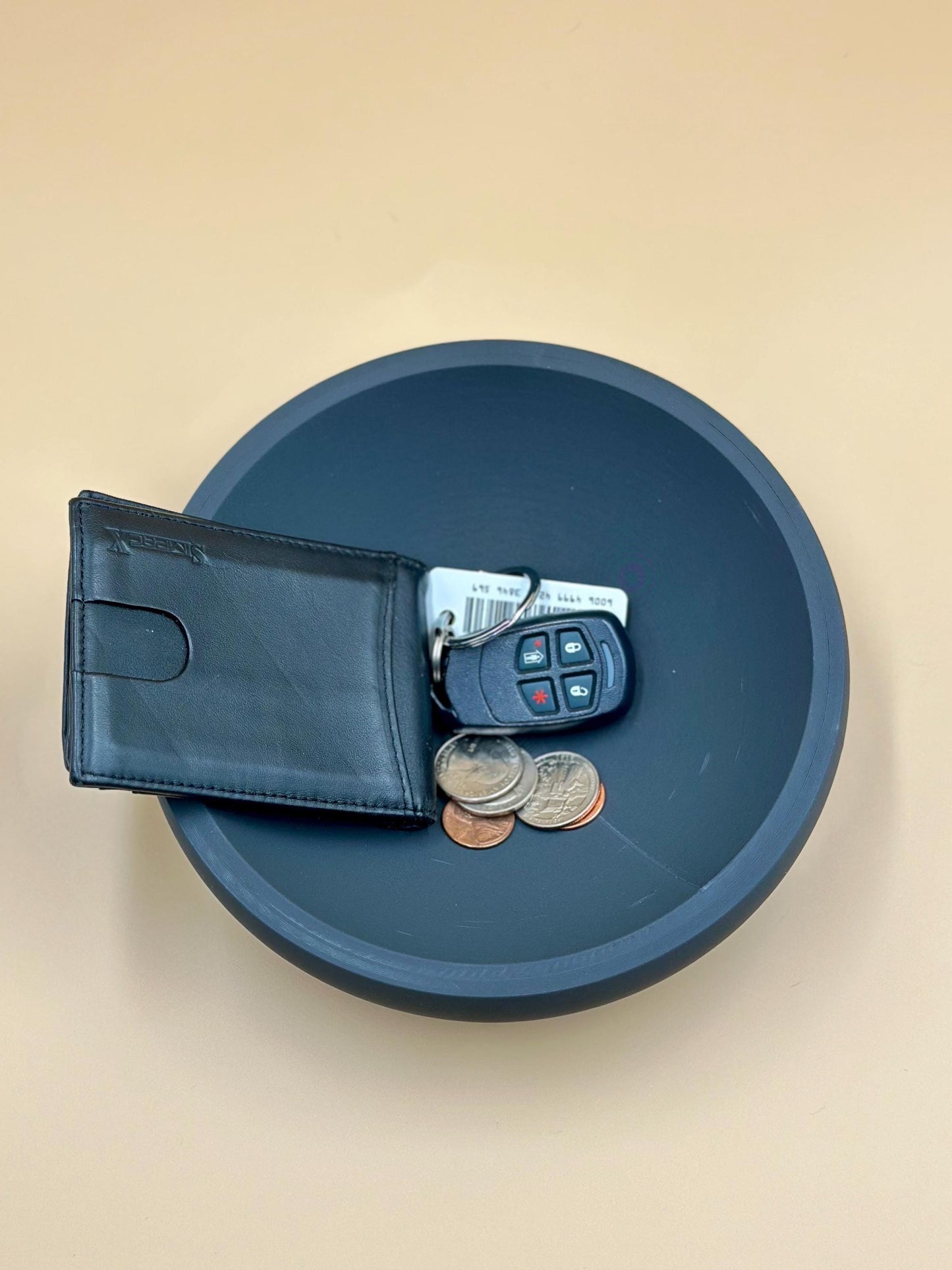Catchall Bowl 3D Printed Bowl for Keys & Coins, Durable Minimalist Organizer, Desk/Entryway Storage Container