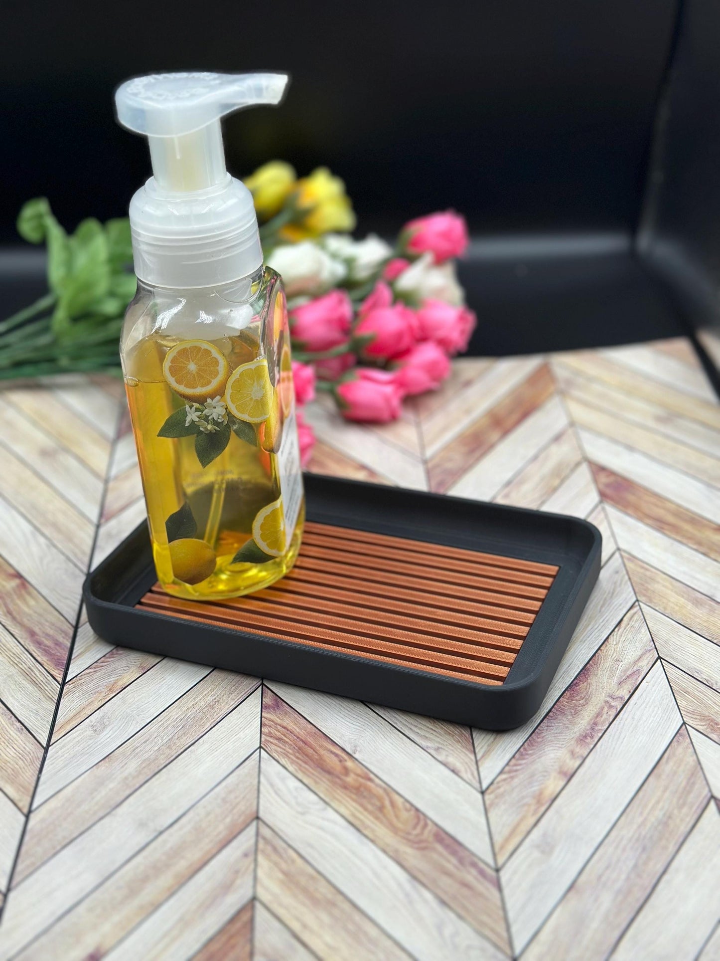 2 Tone Soap Tray Bathroom Accessory Handmade Modern Soap Holder Gift