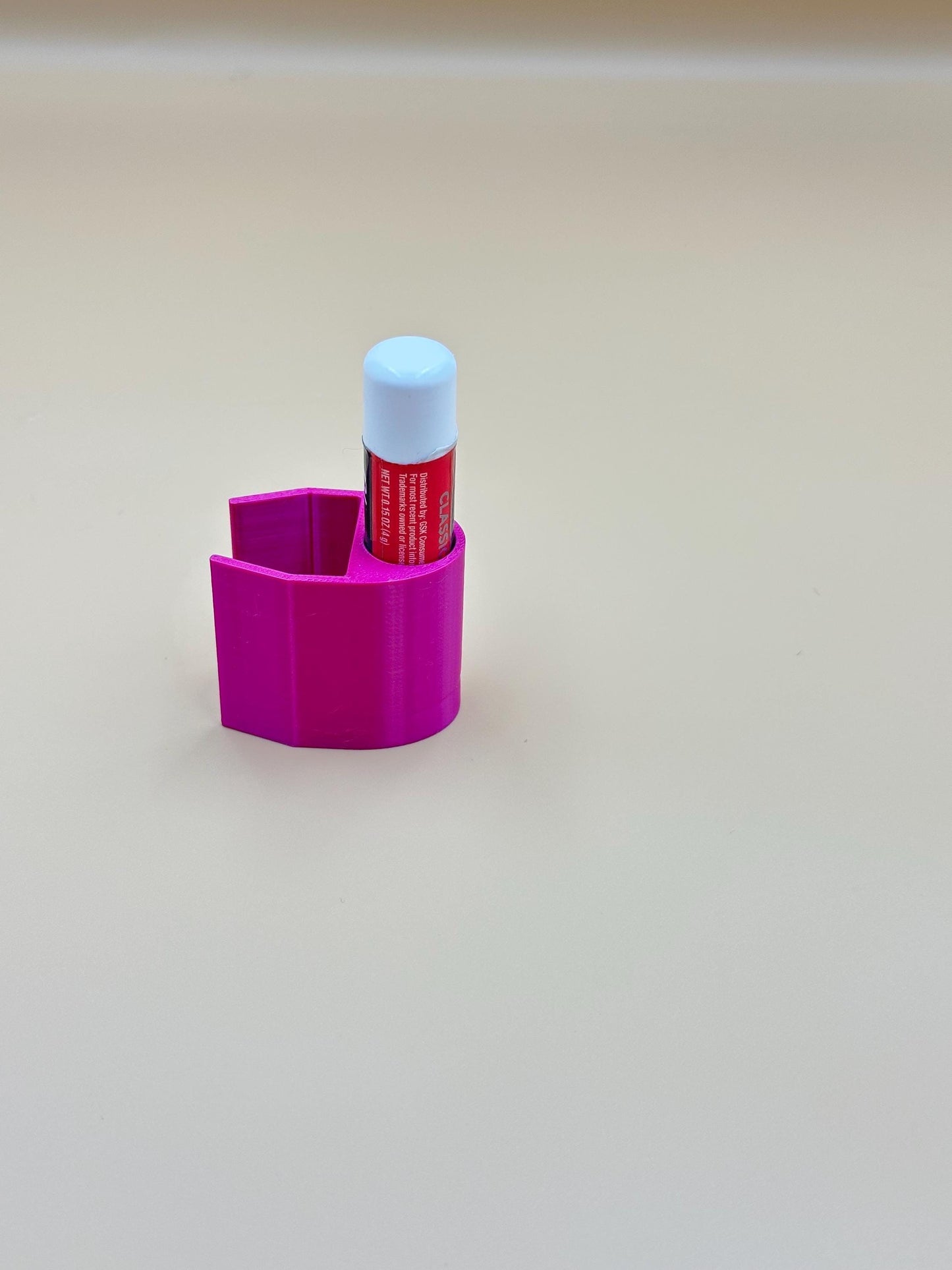 40oz Tumbler Lip Balm Holder: Cup Handle Attachment