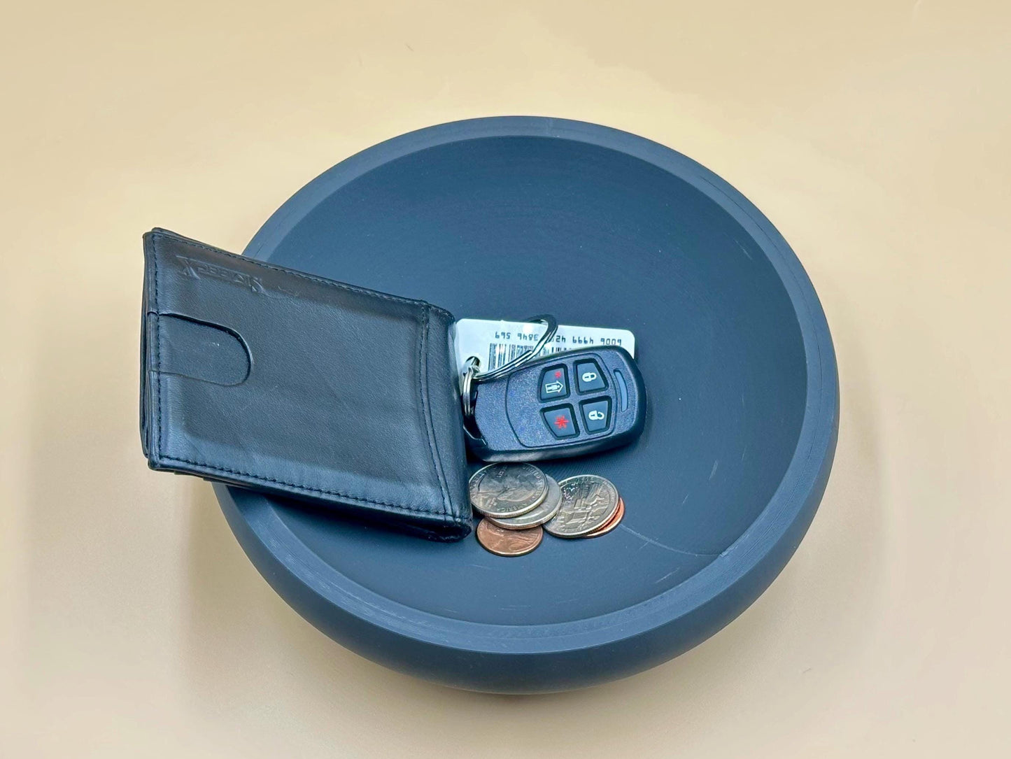 Catchall Bowl 3D Printed Bowl for Keys & Coins, Durable Minimalist Organizer, Desk/Entryway Storage Container