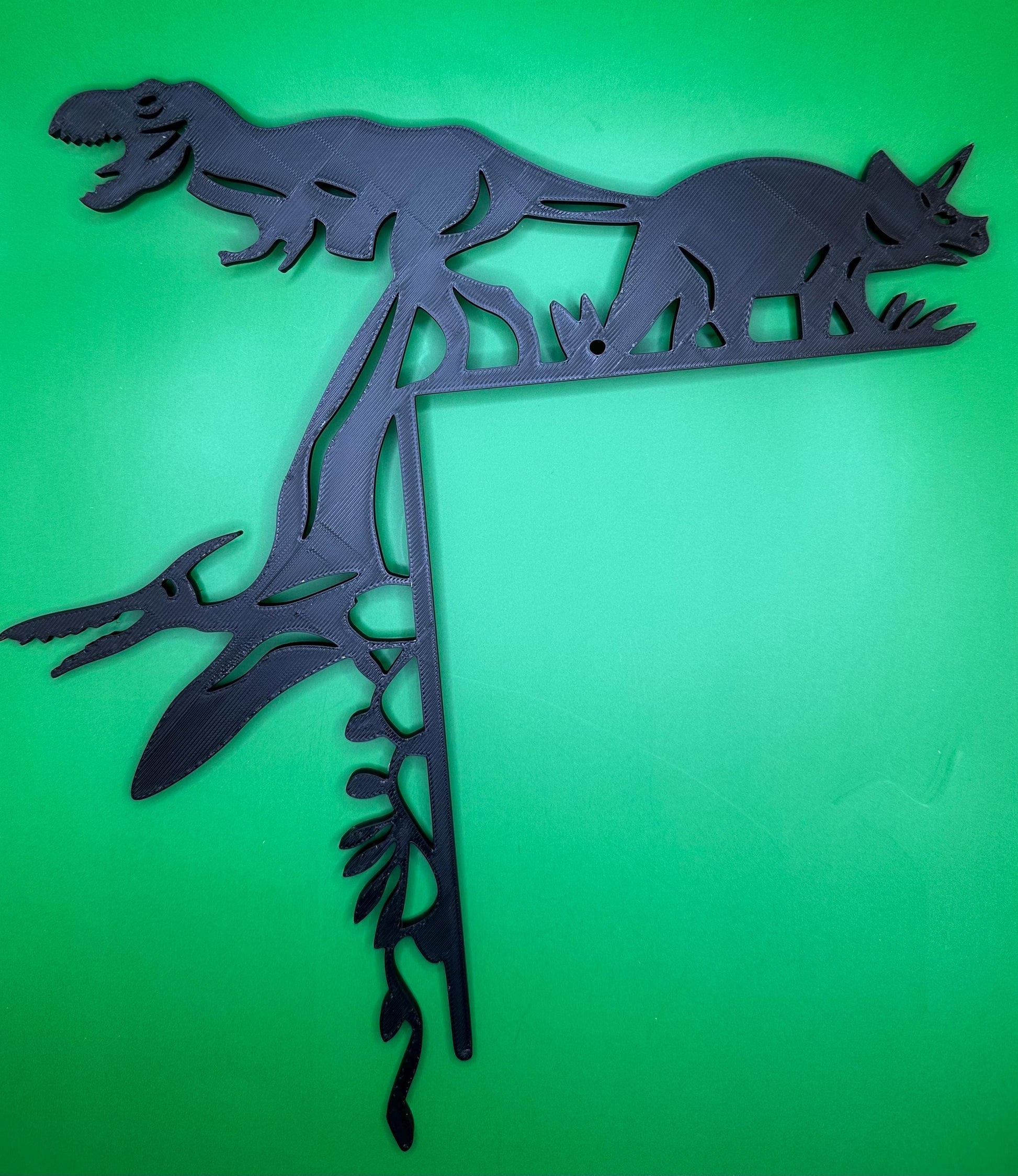 Bringing the Mesozoic Era Home: Dinosaur Door Corner Decor