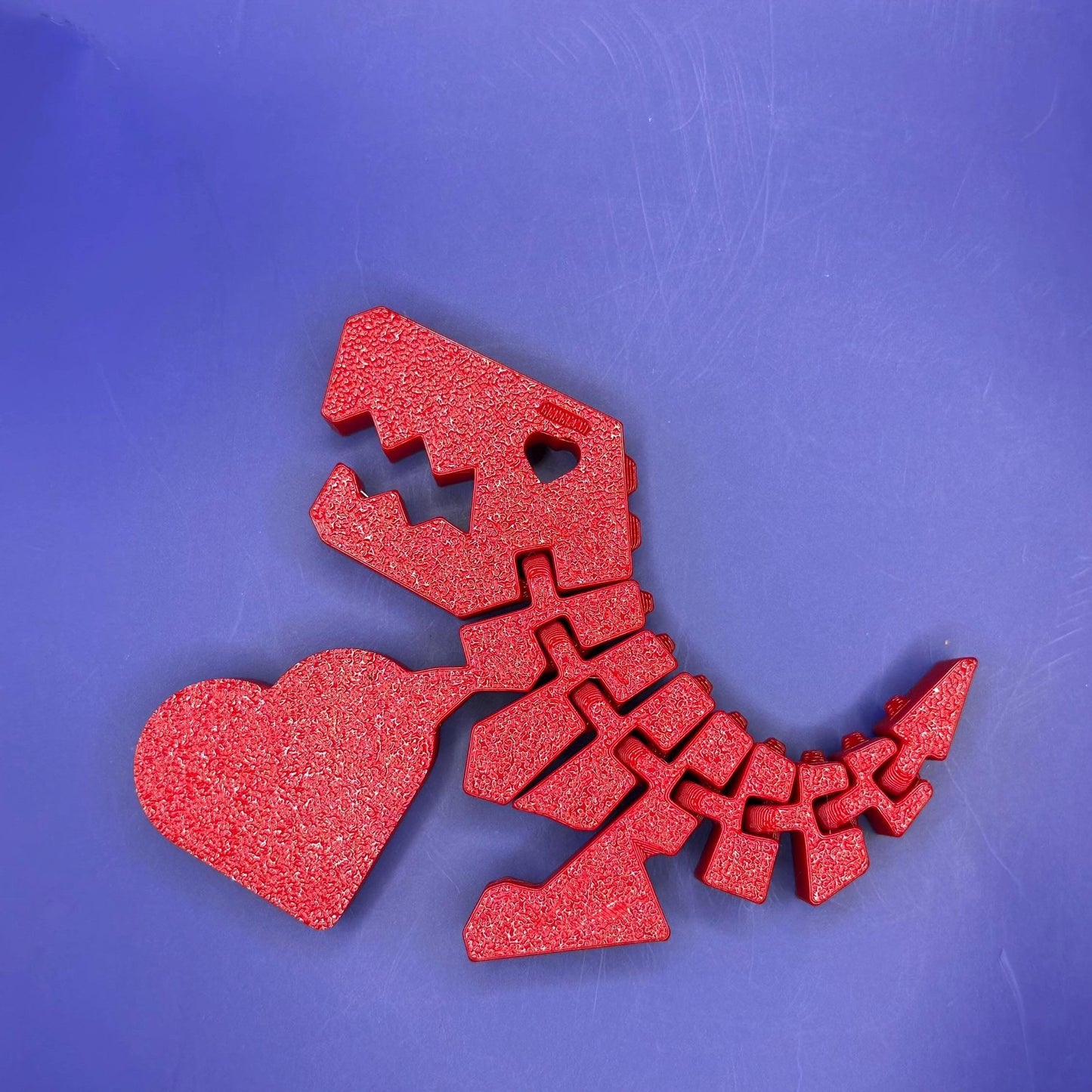 Adorable Valentine’s Dinosaur Desk Decor - Fun Toy for Children set of 2