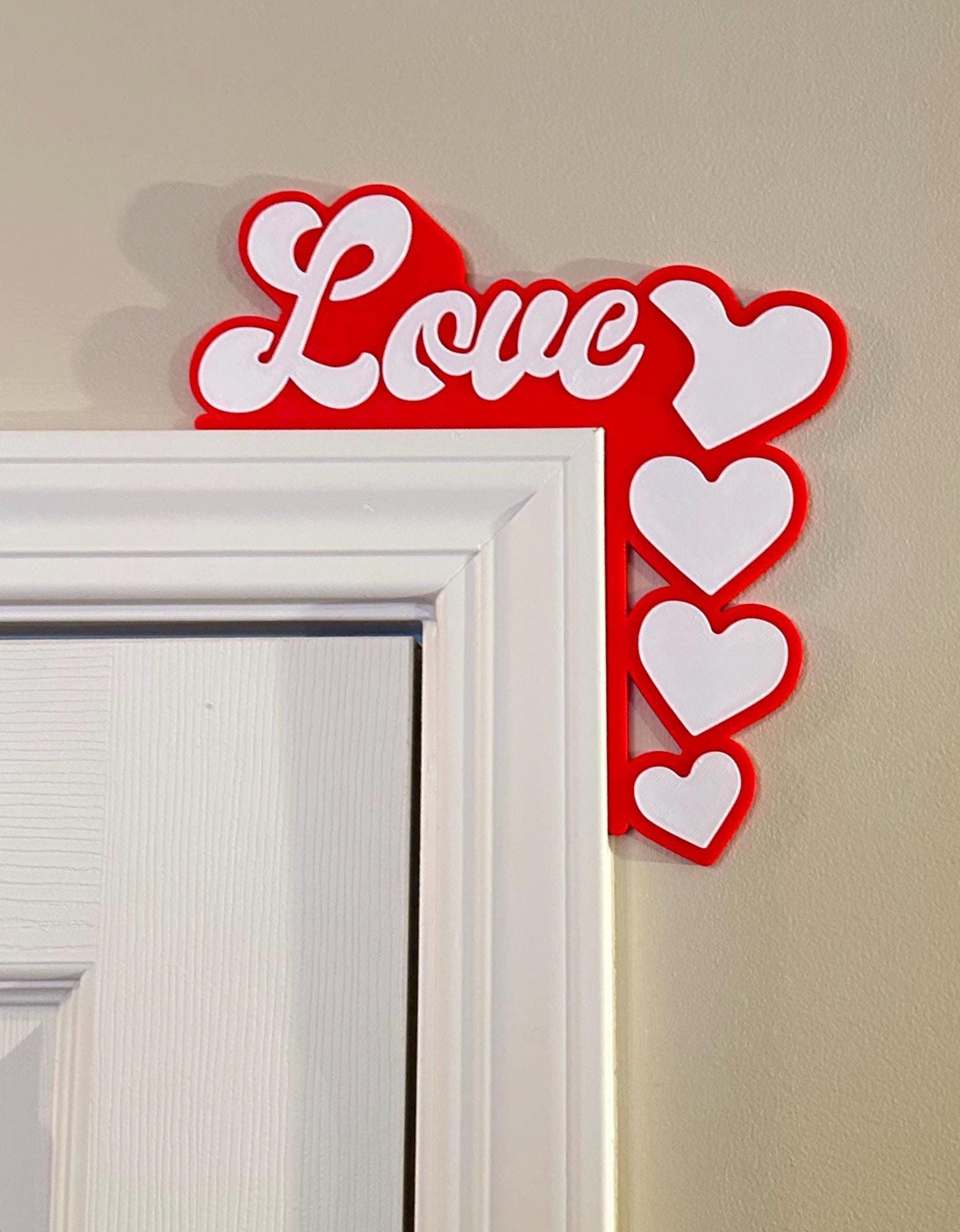 Love Door Corner Decoration - Valentine's Day Gift Idea