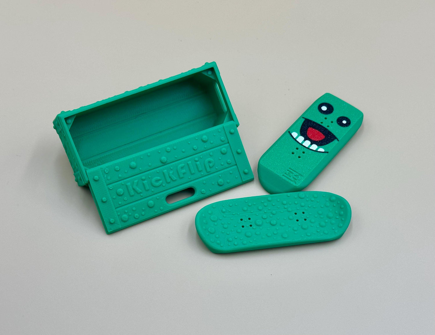 Pickle Kickflip Magnetic Fidgets | EDC Flip Tricks | Dual Sided | Magnetic Sliding Premium Fidget