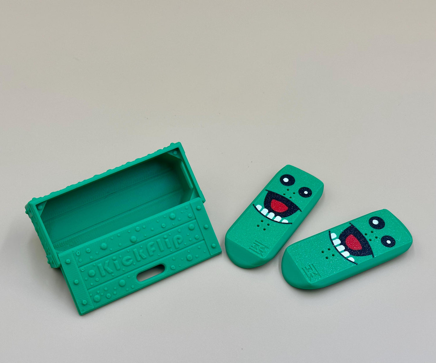 Pickle Kickflip Magnetic Fidgets | EDC Flip Tricks | Dual Sided | Magnetic Sliding Premium Fidget