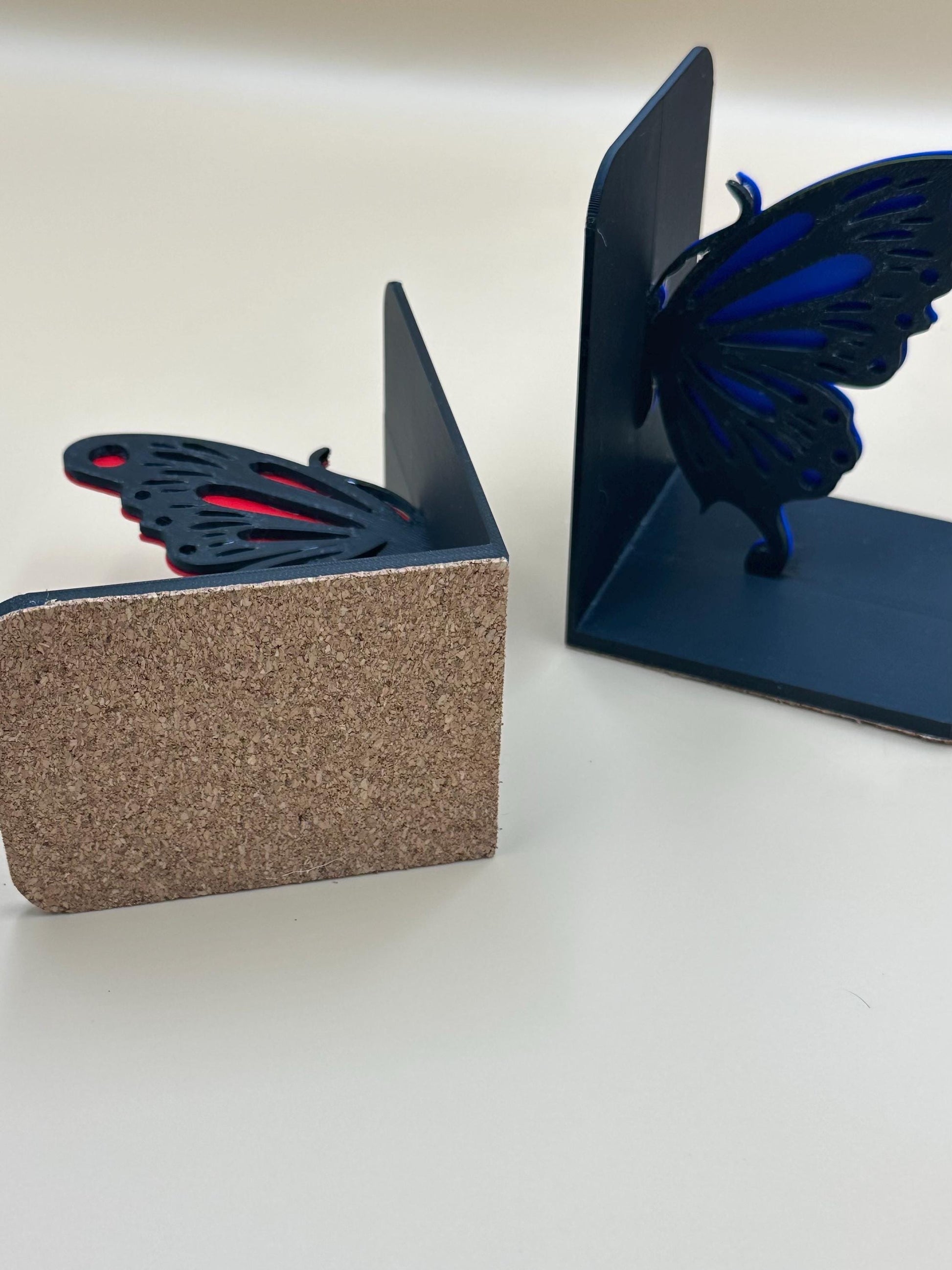 Personalized Butterfly Bookends - Choose Your Own Colors!