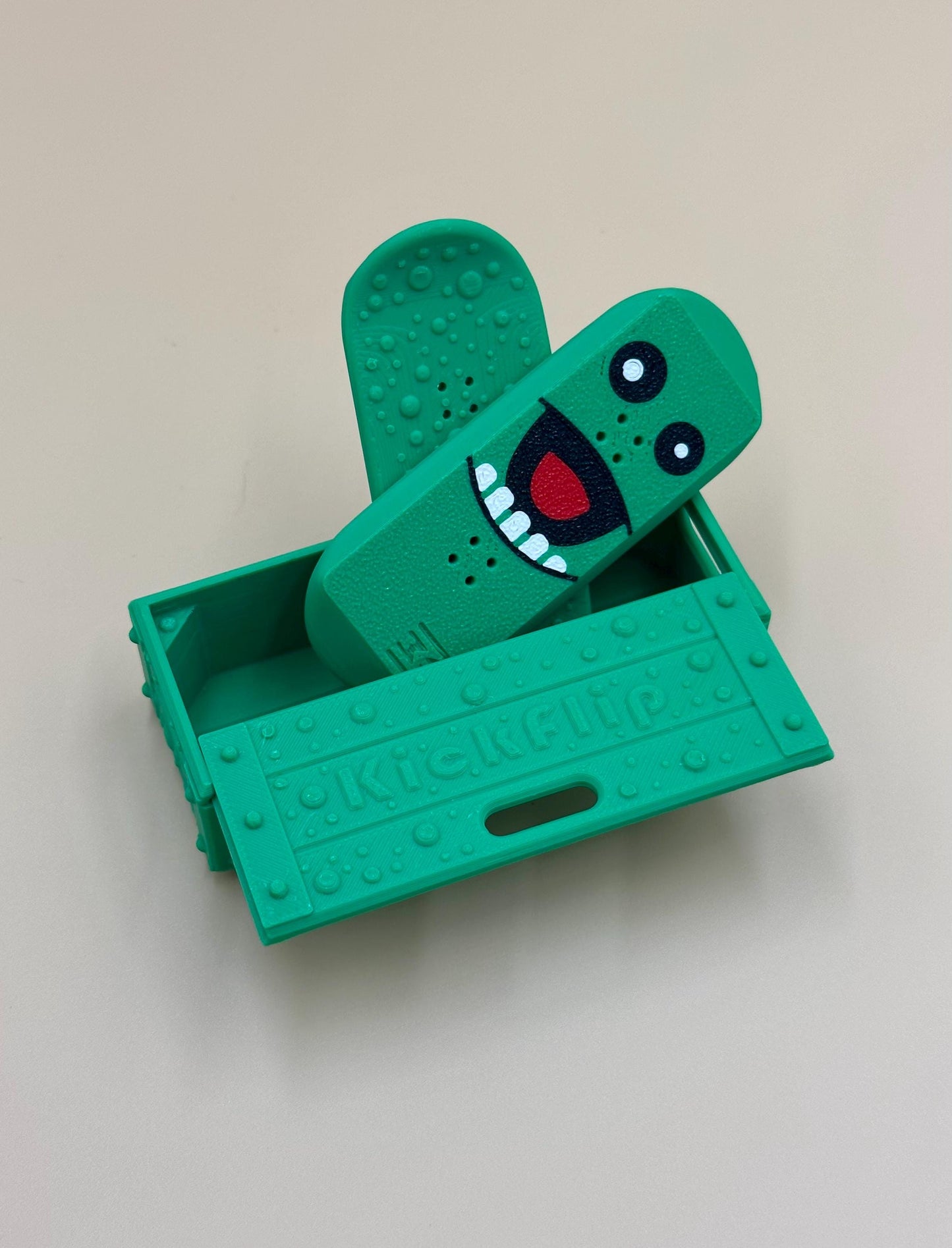 Pickle Kickflip Magnetic Fidgets | EDC Flip Tricks | Dual Sided | Magnetic Sliding Premium Fidget