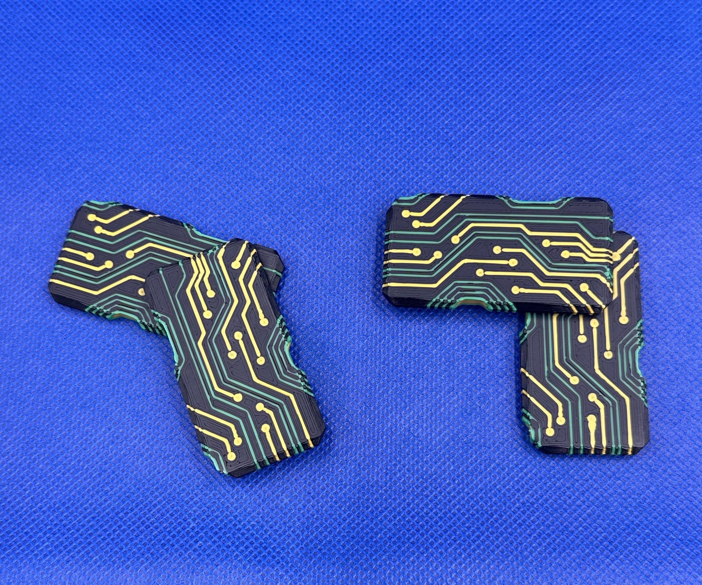 Circuit Board Inspired Magnetic Sliding Fidget | Premium EDC Magnetic Fidgets for Stress Relief & Focus