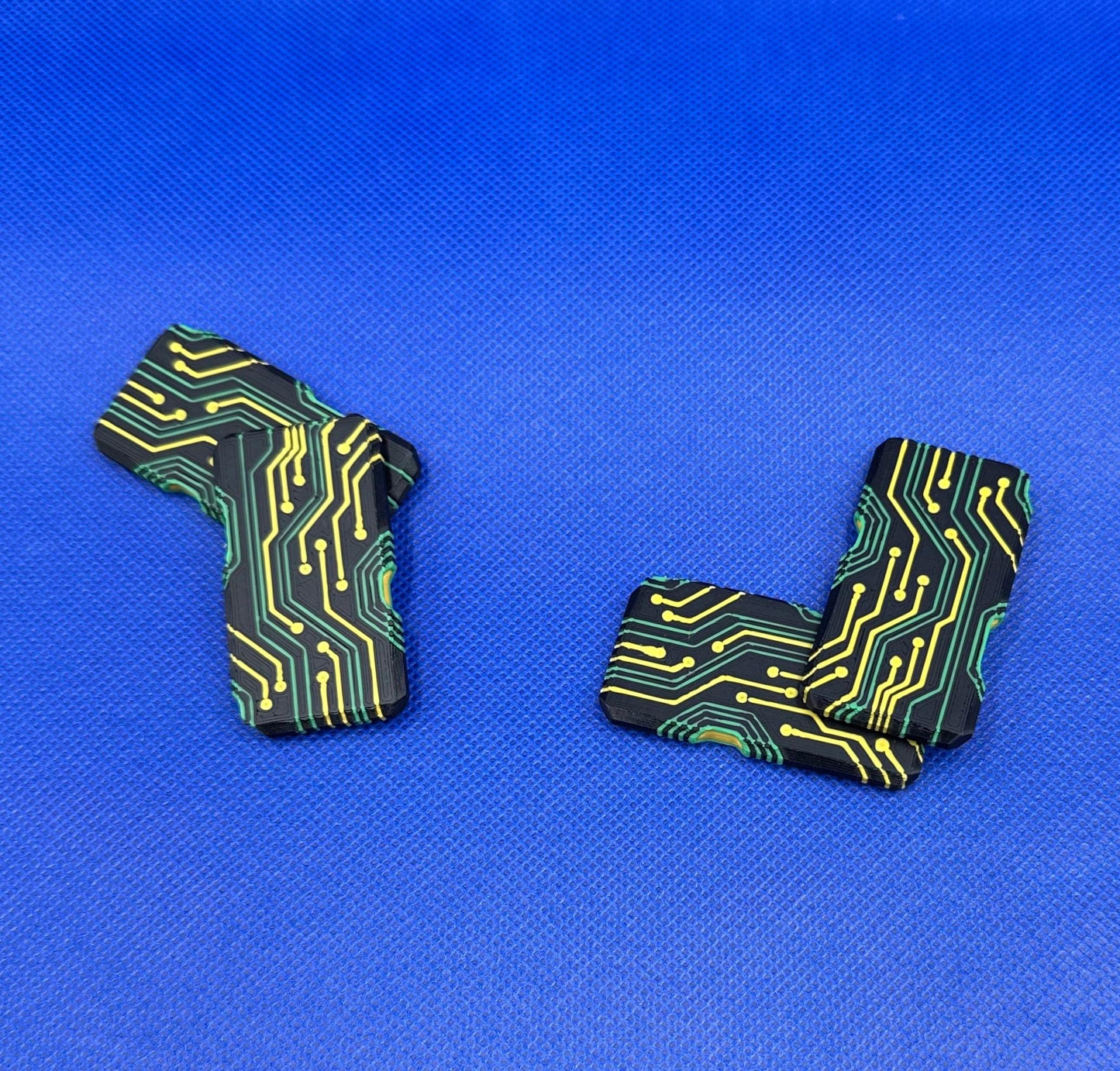 Circuit Board Inspired Magnetic Sliding Fidget | Premium EDC Magnetic Fidgets for Stress Relief & Focus
