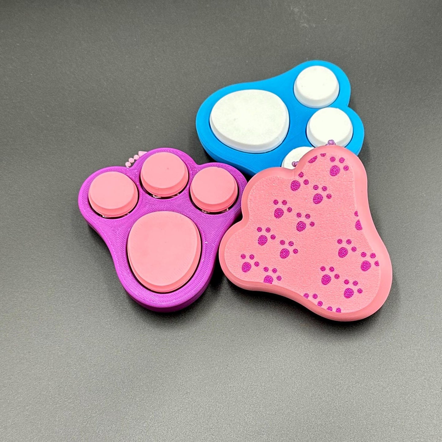 Clicker Fidget Easter Bunny Paw Toy | Cute Stress Reliever & Sensory Fun for Kids and Adults - Perfect Gift for Easter