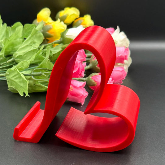 Adorable Heart Design Phone Holder for Gifting and Hands-Free Convenience
