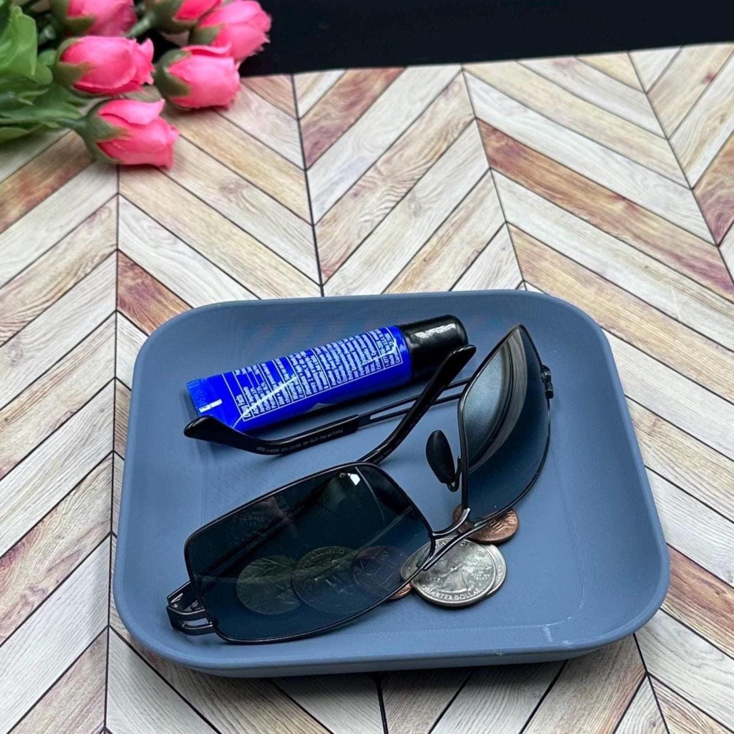 Minimalist Small Catchall Tray for Keys/Jewelry Organizer - Stylish Gift for Minimalist Homes & Entryway Décor