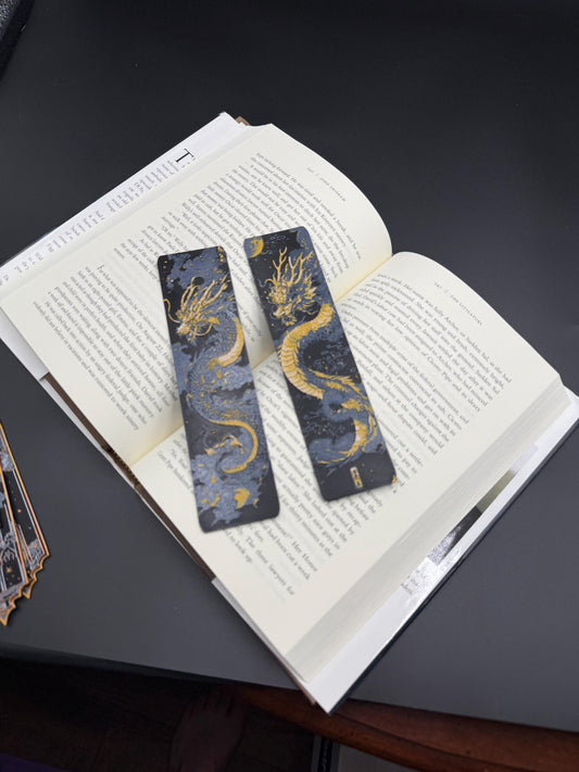 Dragon Bookmark - Unique Handmade plastic Reading Accessory, Fantasy Gift for Book Lovers & Readers, Perfect Book Club Present