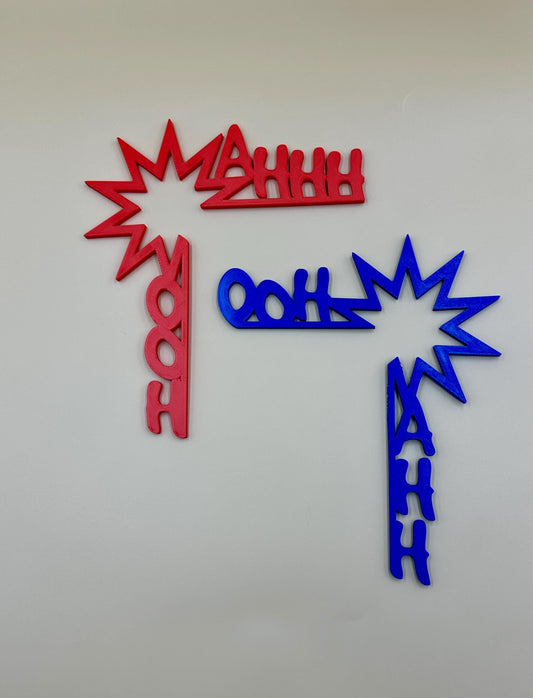 3D Printed Firework Door Corners: Patriotic 4th of July Decor