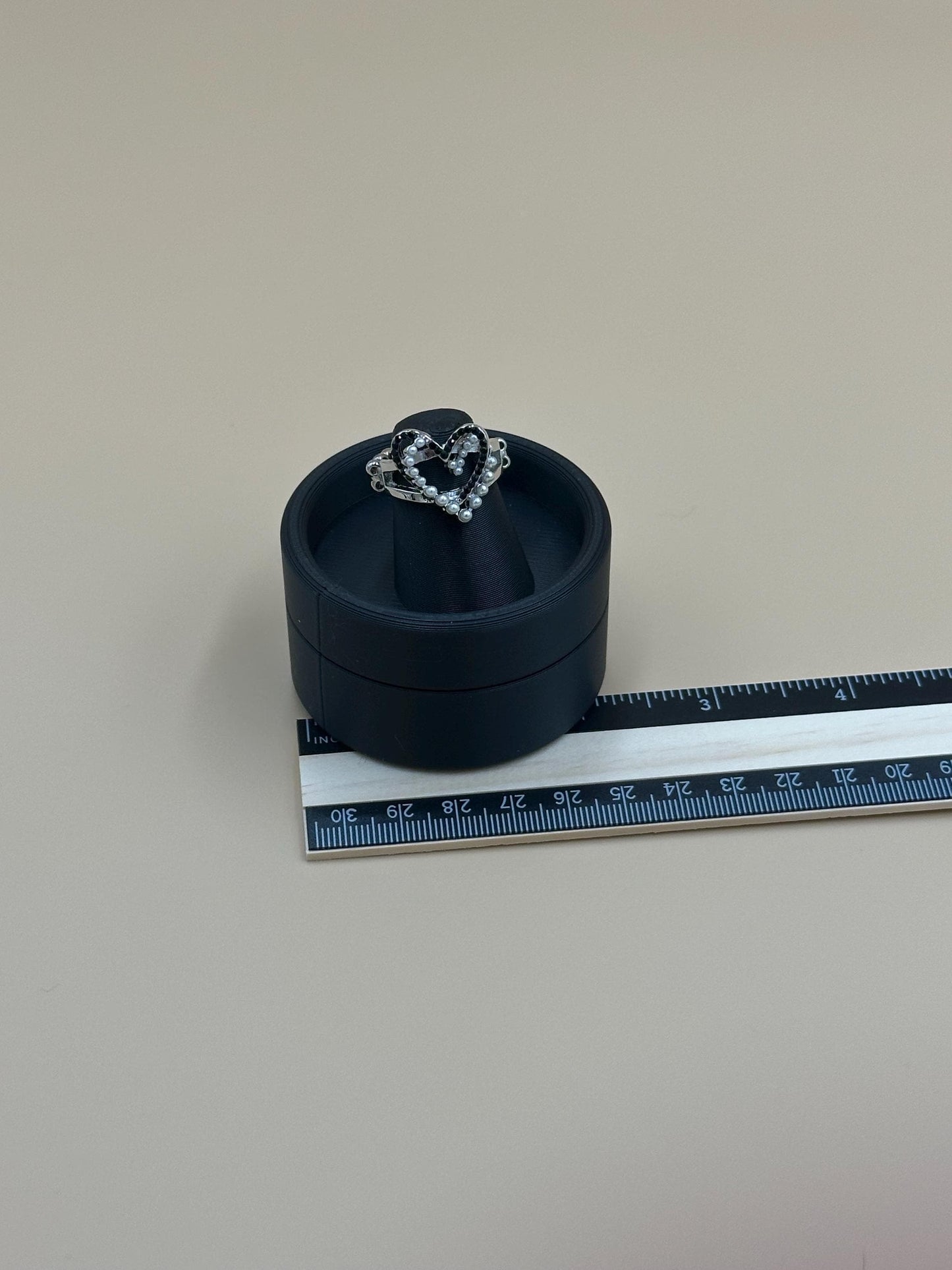 Ring Holder Stand for Jewelry - Simple Sleek Display Organizer & Storage for Rings, Gifts