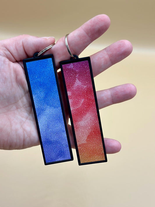 Calming Sensory Strip Keychain: Anxiety Relief Fidget Accessory