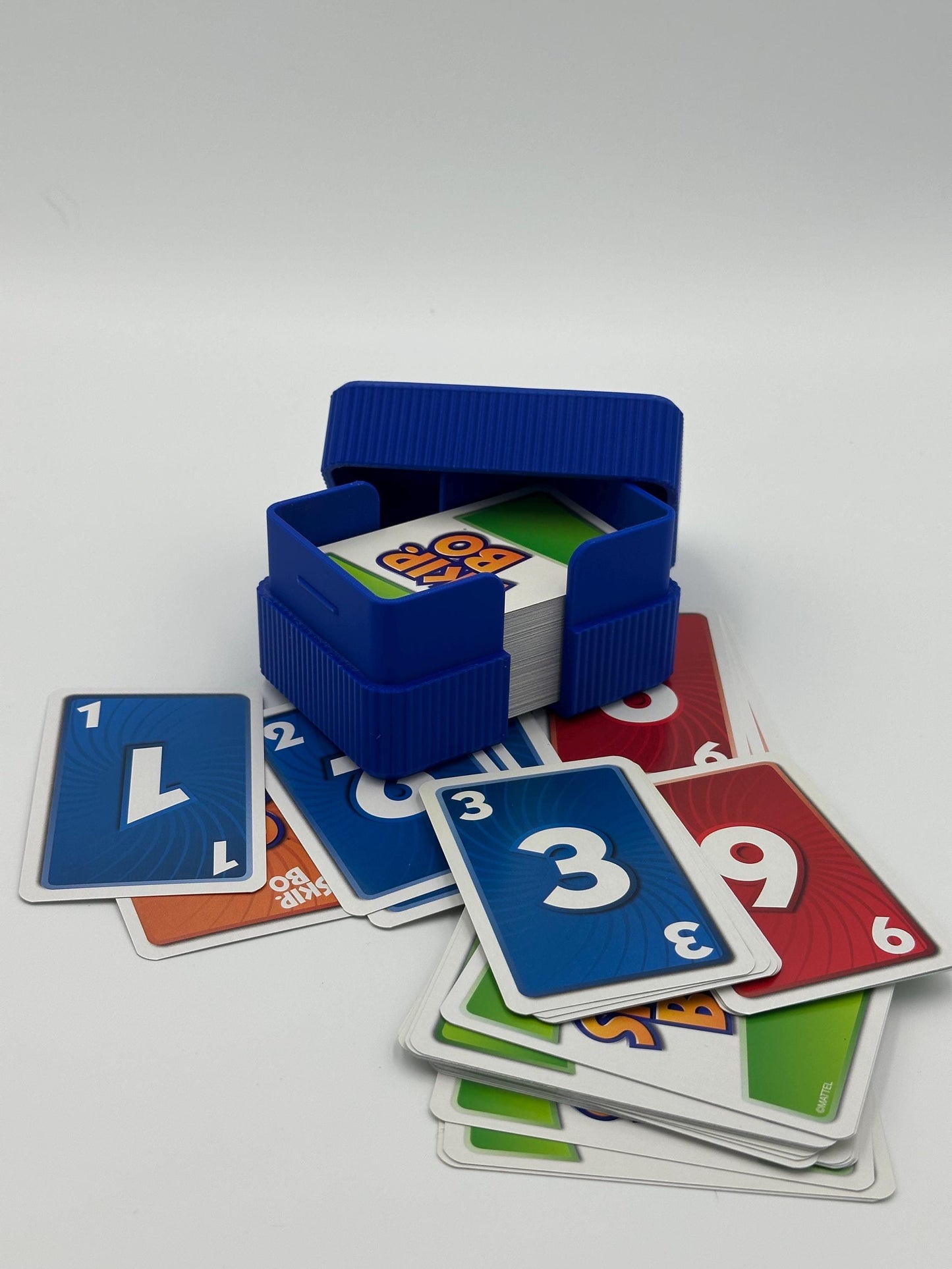 Trading Cards Holder for Card Games, Durable Organizer Box with Lid, Portable Card Storage Case for Game Night Accessories