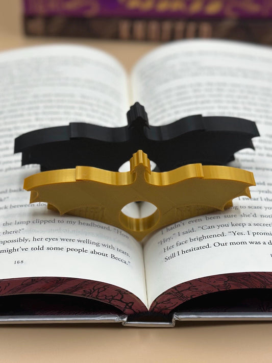3D Printed Dragon Page Holder: Unique Book Accessory