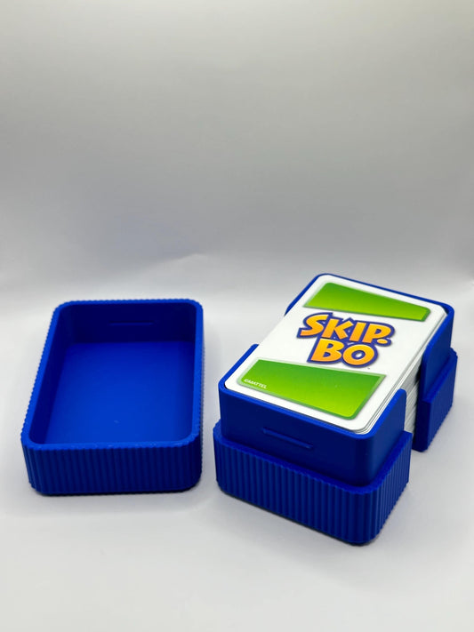 Trading Cards Holder for Card Games, Durable Organizer Box with Lid, Portable Card Storage Case for Game Night Accessories