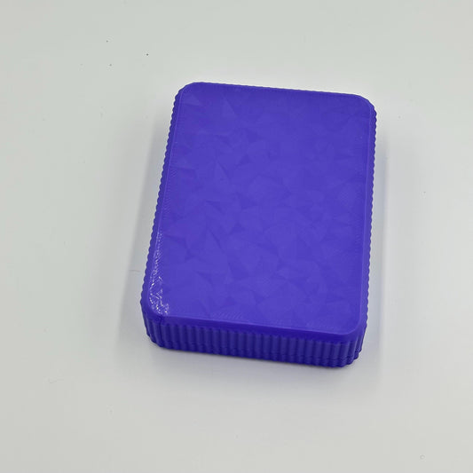 3D Printed Playing Card Deck Holder: Home & Travel Organizer