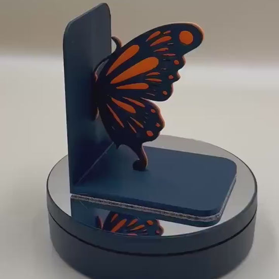 Personalized Butterfly Bookends - Choose Your Own Colors!